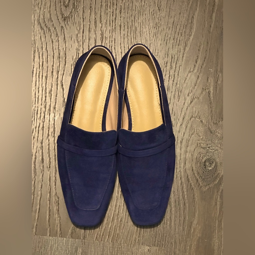 Blue suede shoes 6.5